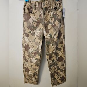GAP NWT Boys Slim Camouflage Patterned Pants